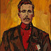 Теребков Александр Кононович, матрос с «Варяга», родился в Вологде. 2004. Холст, масло, 84х62